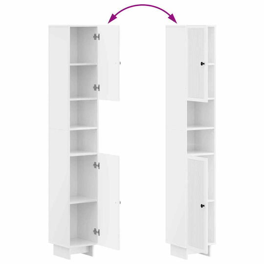 vidaXL Bathroom Vanity Unit without Sink White