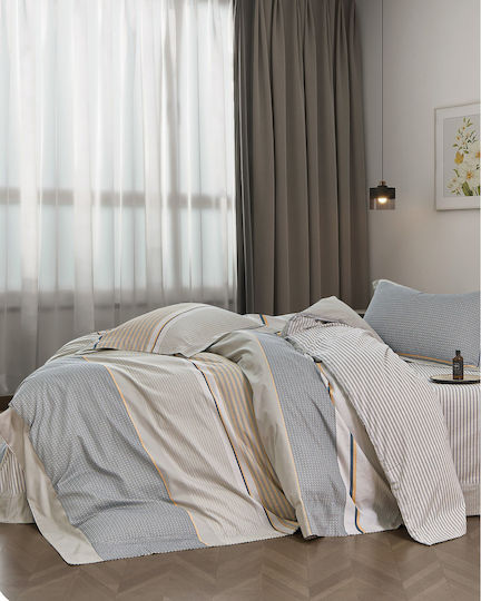 Rythmos Σετ Υπέρδιπλη 235x260cm Timothy Πολύχρωμη