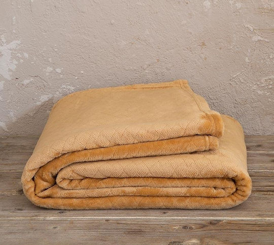 Kocoon Cosy Three-Seater Sofa Throw Jacquard 180x300cm Beige