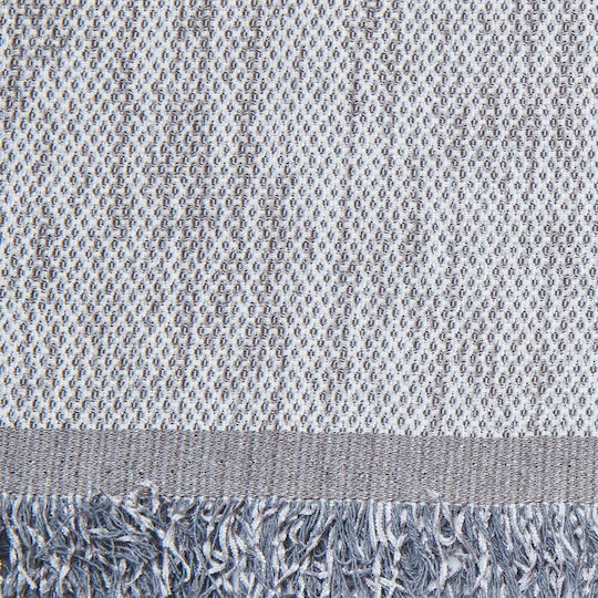 Borea 4 Season Ριχτάρι Πολυθρόνας Chenille 150x180εκ. Μπλε