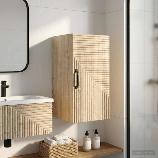 vidaXL Bathroom Cabinet 30x31x59cm Sonoma