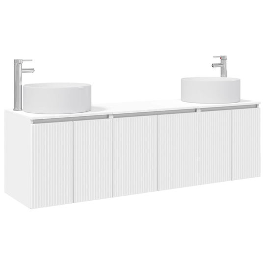 vidaXL Πάγκος χωρίς Νιπτήρα Μ49.5xΒ44.5xΥ65.5cm Λευκό