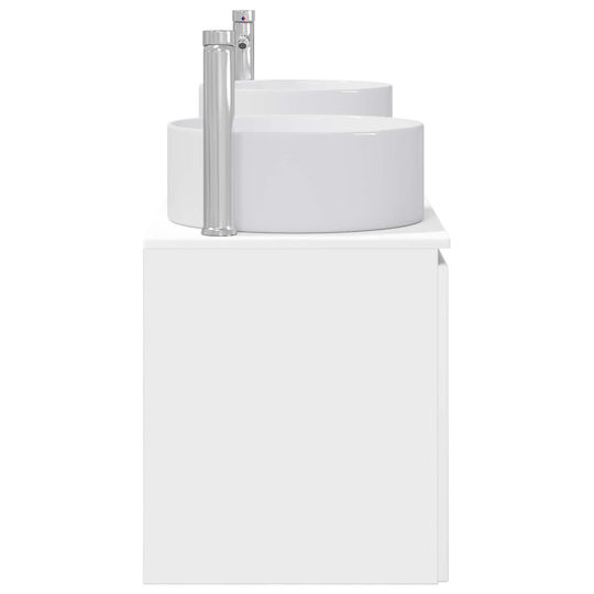 vidaXL Πάγκος χωρίς Νιπτήρα Μ49.5xΒ44.5xΥ65.5cm Λευκό
