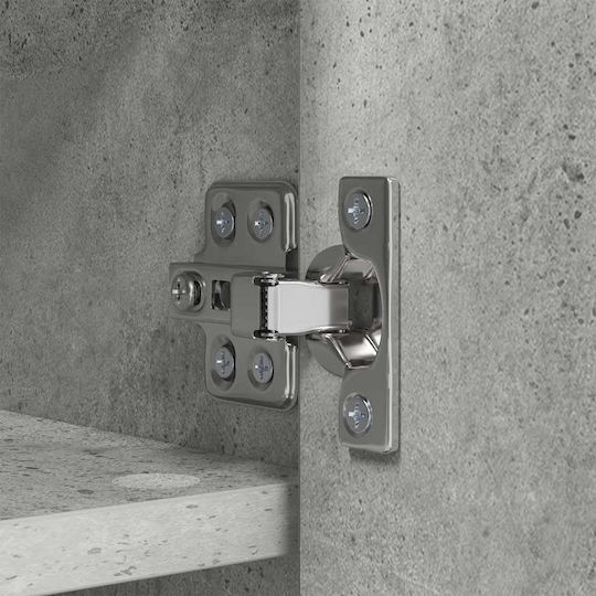 vidaXL Wooden Wall Hanger Gray 80x30x20cm 1pc
