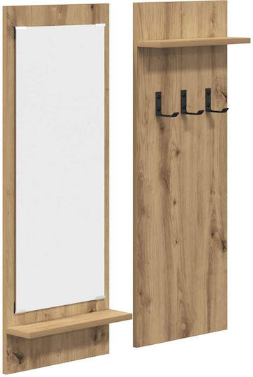 vidaXL Wandhaken 70x10cm 1Stück