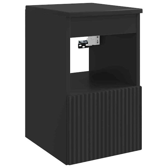 vidaXL Πάγκος χωρίς Νιπτήρα Μ49.5xΒ35xΥ63cm Μαύρο