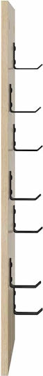 vidaXL Wandhalterung Hölzernes Beiges 30x1.5cm