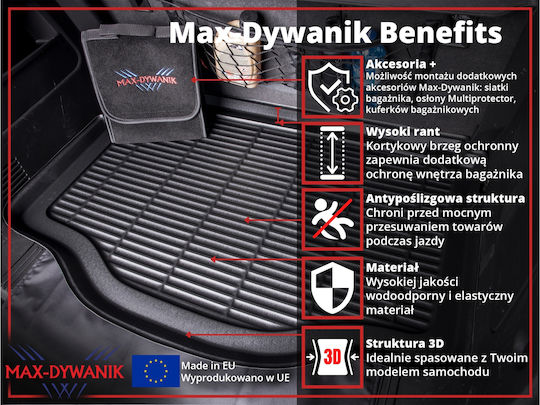 Kofferraum Max-mat 912107 Toyota Umkehr Minivan 2009-2018