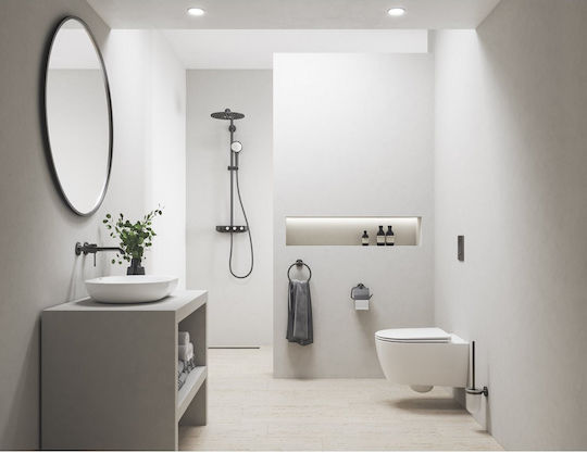 Grohe Essence Set Mischer & Auslauf für Wandmontage für für Waschbecken 1 Ausfahrt Graphite