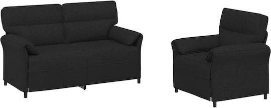vidaXL Wohnzimmermöbel-Set 2-Sitzer & Sessel