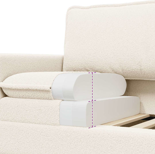 Living Room Furniture Set 2-Seater & Armchair