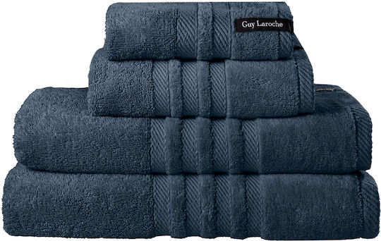 Guy Laroche Πετσέτα Προσώπου Bonus 50x90εκ. Marine Βάρους 560gr/m²