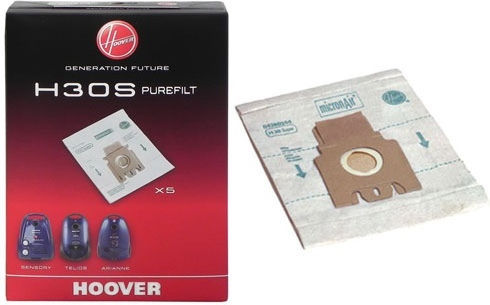 Hoover Staubsaugerbeutel H30s Pure Filter