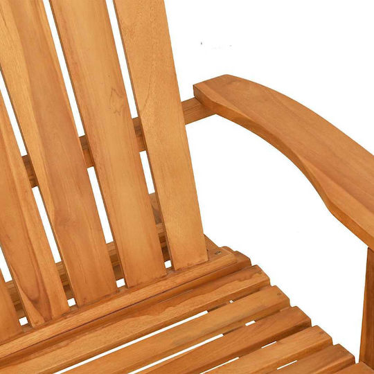 Scaun Leagăn Din Lemn Adirondack Teak 77x100x98 cm