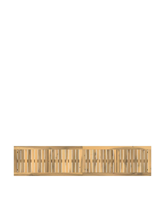 Outdoor Wooden Bench 161x35x45cm