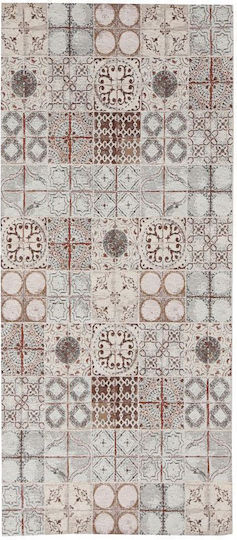 Royal Carpet Canvas 709 Z Противоплъзгащо Килим Правоъгълена Памук Сив