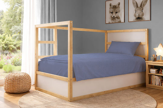 Dimcol Single 165x270cm Classic Blue