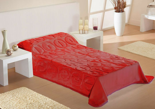 Dimcol Collection Едно 160x220см Червено Dimcol Collection Едно 160x220см Червено