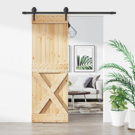 Πόρτα Εσωτερική Συρόμενη Laminate 344512 Ύψους 210cm