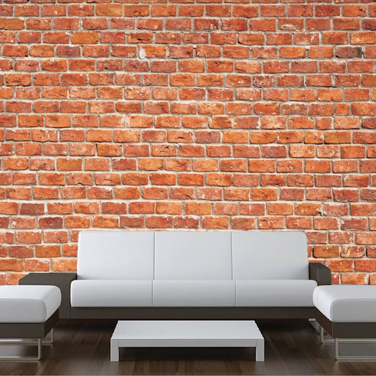 Selbstklebende Tapete Ziegelwand 280cm