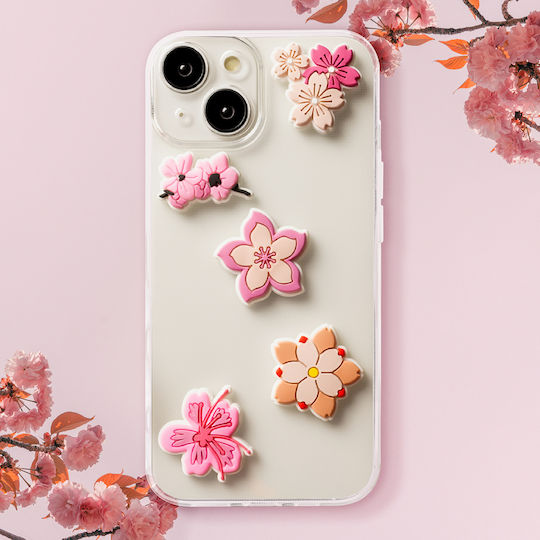 Tfo 3d Sticker Pink Blossom 5pcs Set