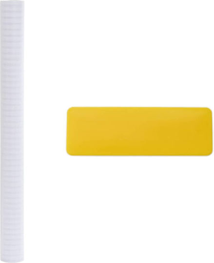 VidaXL Self-Adhesive Window Film Matte Stripes 60 X 1000 Cm Pvc