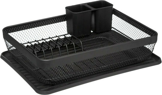 5Five Metallic Black Sink Strainer 43x32.3x13.5cm 5Five Metallic Black Sink Strainer 43x32.3x13.5cm