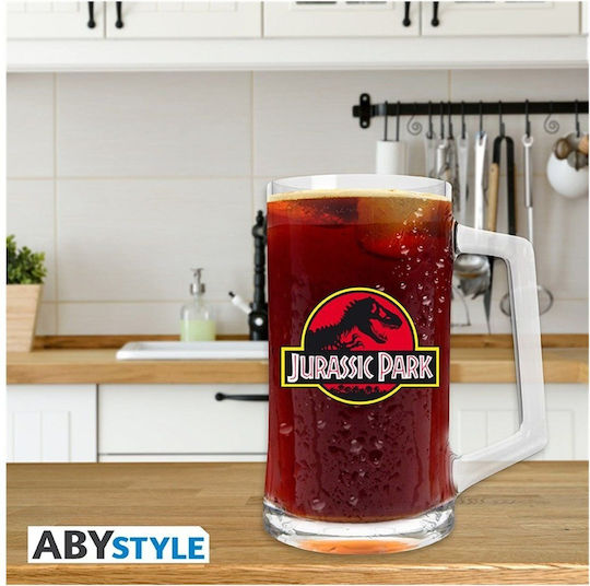 Abysse Logo Ποτήρι Μπύρας / Κοκτέιλ Γυάλινο 500ml