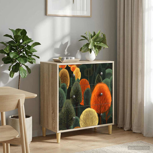 Συρταριέρα Ξύλινη Gotha 66x36.5x75εκ. Συρταριέρα Ξύλινη Gotha 66x36.5x75εκ.