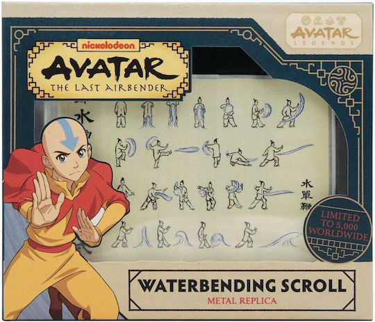 Avatar Last Airbender Replica Waterbending Scroll