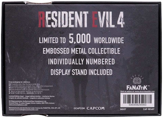 Resident Evil 4 Replica Level 3 Keycards Limited Edition