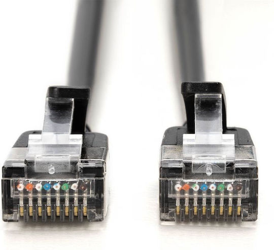 Digitus F/FTP Cat.6a (Gigabit) Мрежов Кабел Ethernet 3м Черен 10 Бройки