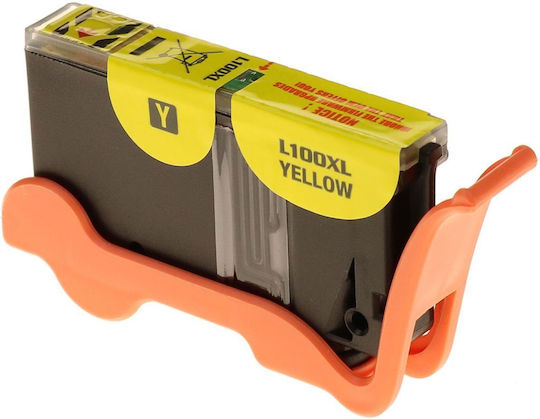 G&G Συμβατό Μελάνι Εκτυπωτή InkJet Lexmark Lexmark 100xl / 14n1095e Xl Κίτρινο 1τμχ
