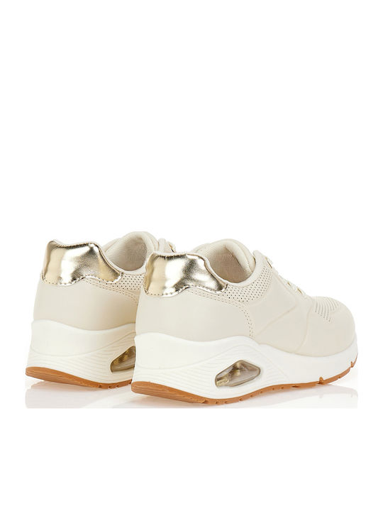 Damentaschen Sneakers Beige