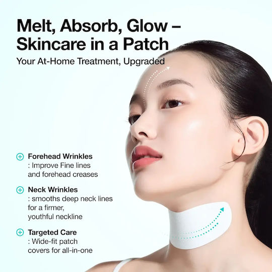 Anua PDRN Collagen Melting Neck Mask 4 Pieces