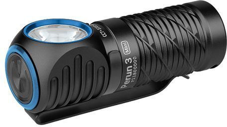 Olight Επαναφορτιζόμενος Φακός Κεφαλής LED IPX8 με Μέγιστη Φωτεινότητα 1250lm Perun 3 Mini