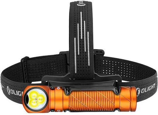 Olight Επαναφορτιζόμενος Φακός Κεφαλής LED IP68 με Μέγιστη Φωτεινότητα 3lm Perun 3