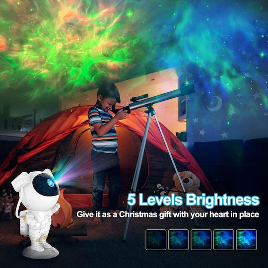 VenCore Dekoratives Tischlicht LED RGB Astronaut 12x11,3x22,8cm
