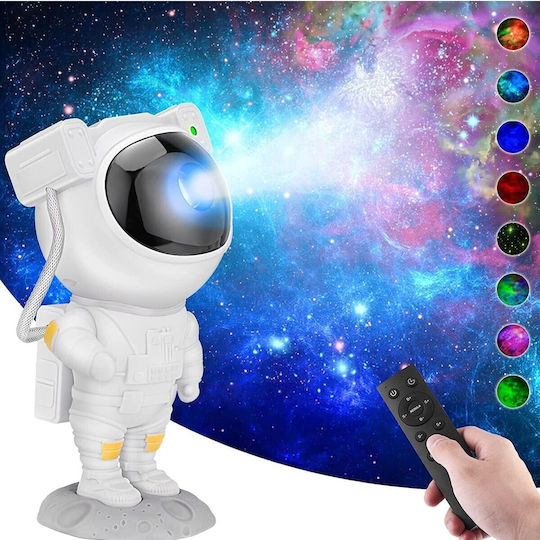 VenCore Dekoratives Tischlicht LED RGB Astronaut 12x11,3x22,8cm