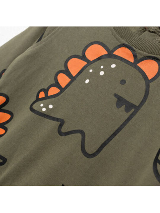 Funky Sweatpants Set Khaki