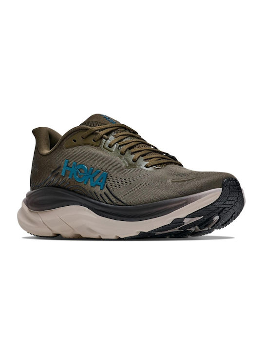 HOKA Clifton 11 Pantofi sport pentru bărbați Running Antique Olive / River Rock Grey