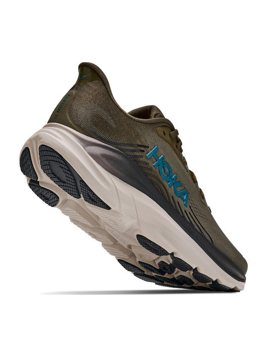 Clifton 11 Men's Sport Shoes Running Antique Olive / River Rock Grey