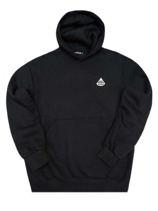 Tony Couper Men's Long Sleeve Hoodie Money Crazy Black H26/47