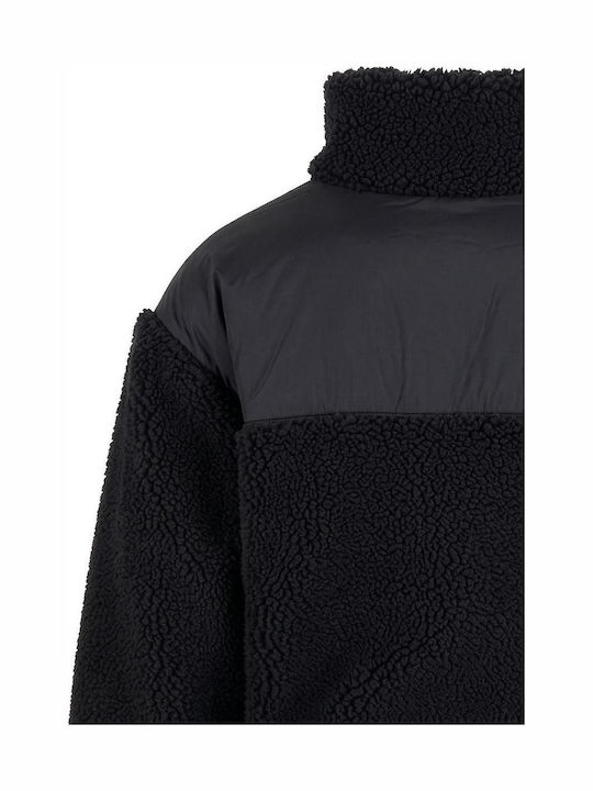 Sherpa Kids Casual Short Jacket Black