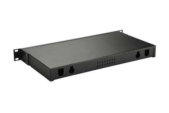Equip Lwl Spleißkasten 24 Портове Sc-duplex Om4 1u Пълен Черен