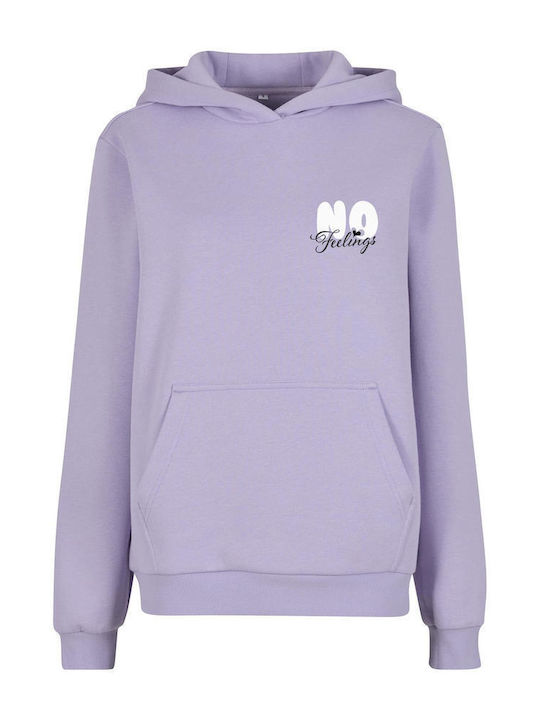 Women's Sweatshirt Hooded Lilac