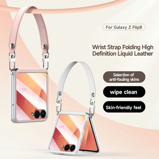 Sulada Robuste Handyhülle Nackenriemen Schwarz Samsung Galaxy Z Flip8 5g