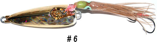 Hayabusa Kick Bottom Fs422 Artificial Bait Speed Slider Fluorescent 120g 9 Glow Pink