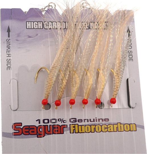 Hayabusa Artificial Bait Sabiki Rig Gold Flasher