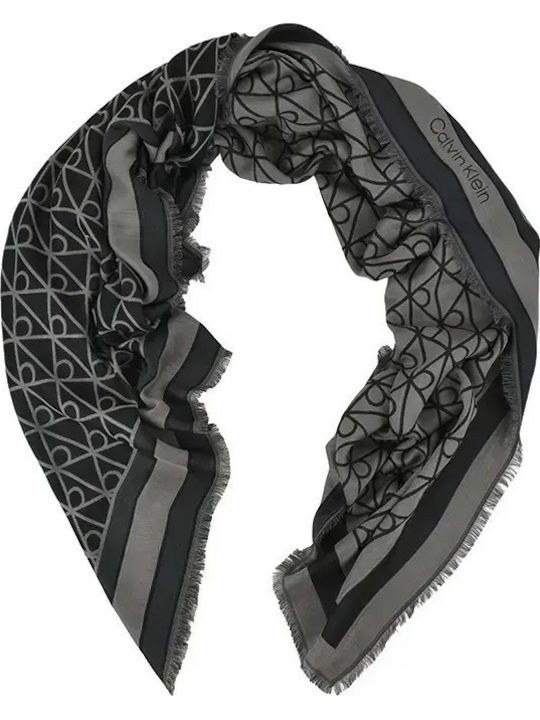 Calvin Klein Women's Black Scarf